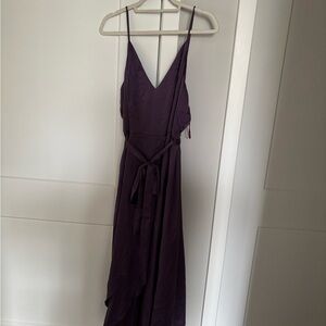 Elegant Purple Women's Dress